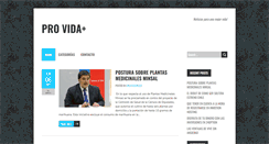 Desktop Screenshot of bbvaprovida.cl